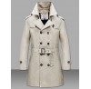 Men's Plus Size / Casual/Daily / Formal Simple / Active CoatSolid Shirt Collar Long Sleeve Fall / Winter Cotton k277