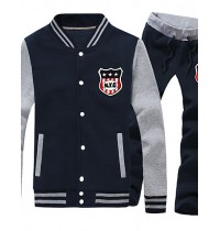 Men's Long Sleeve Set,Cotton Print