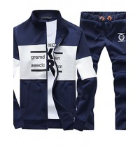 Men's Long Sleeve Set , Cotton Print