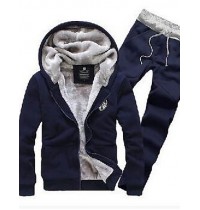 Men's Casual/Daily Simple Regular Hoodies,Solid Blue / White / Black / Gray Hooded Long Sleeve Cotton Winter Medium Micro-elastic