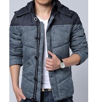 Men's Hoodie Casual Long Sleeve Feather Mian Mian Clothing Coat
