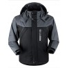 Men's Regular Padded Coat,Cotton Solid Long Sleeve