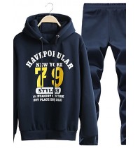 2016 spring and autumn new collar short sleeved sportswear men Korean casual sportswear tide running clothing