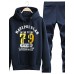 2016 spring and autumn new collar short sleeved sportswear men Korean casual sportswear tide running clothing